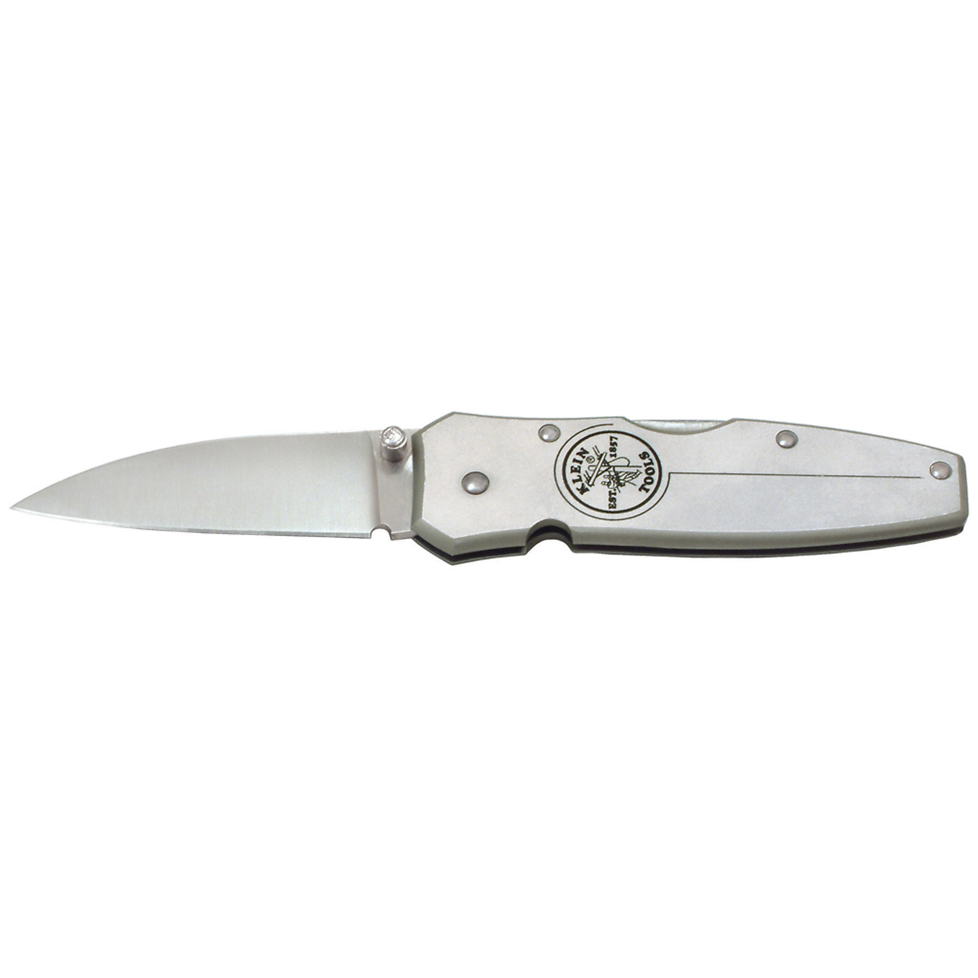 Klein Tools, Lightweight Knife, 2-1/4in. Drop Point Blade, Blades (qty.) 1 Knives (qty.) 1 Folding, Model# 44000